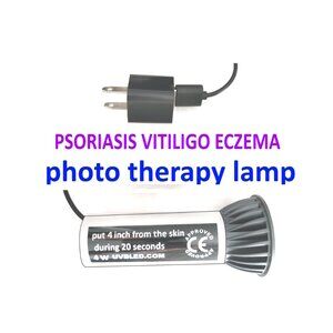 medical lamp for psoriasis, vitiligo, and eczema